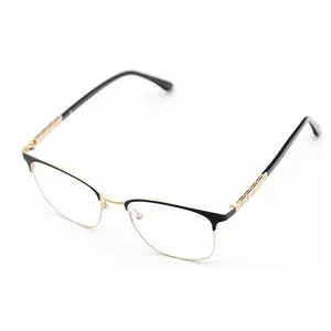 New Arrival Double Color Special Hinge Men Metal Optics