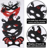 Máscaras de Halloween para Adultos, Antifaces para Fiestas, Accesorios para Representaciones Escénicas, Decoración para Fiestas de Terror, Cosplay
