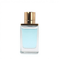 Flacon de parfum de luxe rechargeable en verre scellé avec bouchon en liège, 10ml/15ml/30ml/35ml/50ml, avec atomiseur en or 24 carats de 13mm et échantillons organiques