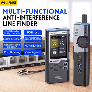 Probador POE de velocidad de red antiinterferencias multifuncional, Detector de longitud de cable y equipo de prueba de buscador de línea <span class=keywords><strong>NCV</strong></span>, - Product Image 2