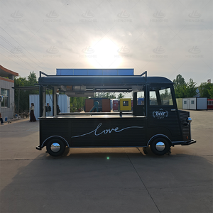 Remorque alimentaire mobile d'extérieur de haute qualité avec équipement de cuisson complet, réfrigérateur, évier et fenêtre de service pour événements - Product Image 4