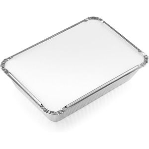 1000 Packs 2.25LB PP Plastic Oblong Food Grade Disposable <b>Foil</b> <b>Container</b> with Plastic Lid Wholesale - Product Image 3