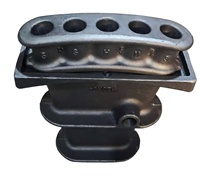 Système d'ancrage plat post-tendu 3S/5S, bloc de cale et fer d'ancrage 2000MPA, certifié ISO9001, fabrication chinoise