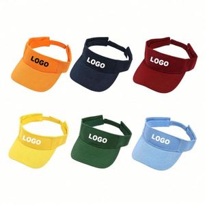 Design Adult Cap Summer Empty Hats Outdoor Tennis Baseball Sport Adjustable Sun Visors Golf Empty <b>Top</b> Caps - Product Image 1