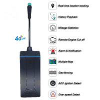 4G wasserdichtes Fahrzeug Auto J16 GPS Tracker GPS Tracking-Gerät 4G Kostenlose Kosten Plattform APP Remote Cut Off Motor A16 Tracker