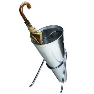 Porte-parapluie rotatif en métal prix bon marché porte-parapluie décoratif artisanat en métal à bas prix - Product Image 1