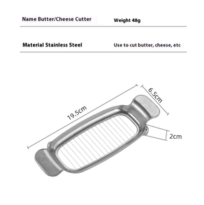 Многофункциональная профессиональная проволочная терка для сыра из литого алюминия премиум-класса для масла, фуа-гра, твердых сыров, коммерческого назначения - Product Image 6