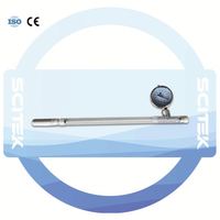 Tensiomètre d'irrigation portable SCITEK 0~1 Bar, longueur personnalisable, alimenté par batterie, multi-tension, garantie 3 ans, ODM OEM