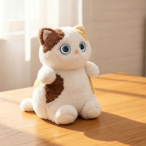 Kids Educational Gift Cute Plush AI Cat Toy Interactive Smart Companion With ChatGPT Emotional Expression Multilingual Chat - Product Image 1