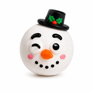 Jouet anti-stress de Noël DIY renne mignon à visage changeant, en TPR, pour adolescents de 15 ans, cadeau amusant unisexe - Product Image 1