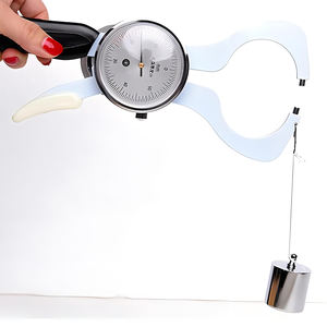 Nauwkeurigheid Skinfold Schuifmaat Metalen Fitness Lichaamsvet Remklauw 80Mm Lichaamsvet Tester 80Mm Kaliber - Product Image 2