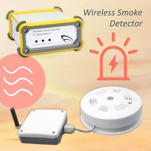 Multiple Points Detection Wireless Smoke <b>Detector</b> Wireless Gsm Alarm Security System Smart Smoke <b>Detector</b> - Product Image 1