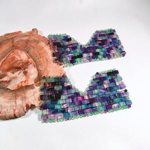 Masque de nuit et pour les yeux de luxe en quartz rose naturel, anti-âge et anti-rides, artisanat de la marque chinoise Pufei - Product Image 4