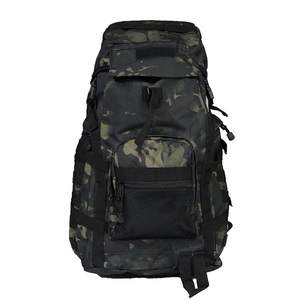 <span class=keywords><strong>Sac</strong></span> <span class=keywords><strong>à</strong></span> <span class=keywords><strong>dos</strong></span> tactique unisexe 65L en Oxford, camouflage, étanche, avec fermeture éclair, pour <span class=keywords><strong>randonnée</strong></span> et sports de plein air, personnalisable en usine - Product Image 3