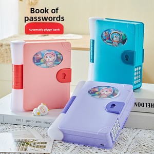 Cartone animato creativo per bambini salvadanaio regalo giocattolo regalo per sblocco delle impronte digitali caratteristiche prodotte - Product Image 4