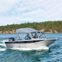 Bateau à moteur miniature en aluminium Kinocean 2025 à vendre