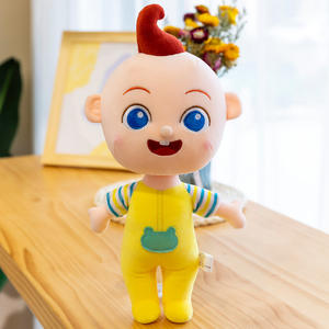Personalizada de alta calidad de dibujos animados preescolares Super lindo <span class=keywords><strong>Jojo</strong></span> niño pequeño muñecas de peluche bebé juguete - Product Image 4