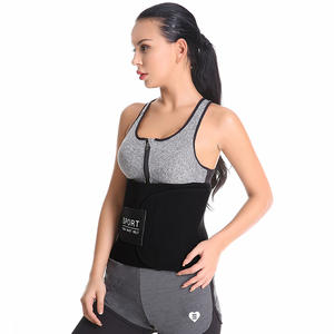 De neopreno para adelgazamiento de cuerpo ajustable Fajas entrenador Fitness sudor Sauna <span class=keywords><strong>cintur</strong></span>ón cintura Cincher - Product Image 2