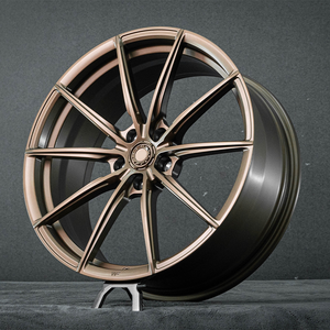 Bronze Forged Wheel 17" 18" 19" 20" 21" 22" 5x100 5x105 5x108 5x110 5x112 5x114.3 5x120 5x127 5x130 Custom Car Wheels - Product Image 1