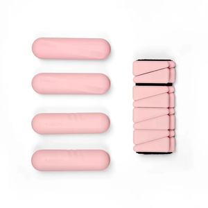 Anpassbares Pilates-Set mit Schaumstoff-Hanteln, Langhantelstange, Yogamatte und Stoff-Widerstandsband für Heim- und Fitness-Studio-Training - Product Image 4