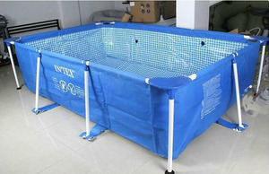 Sommer-Schwimmbadzubehör <span class=keywords><strong>Intex</strong></span> Easy Set Großer Rechteckiger Rahmen Outdoor Aufstellpool Großes Schwimmbadequipment - Product Image 3