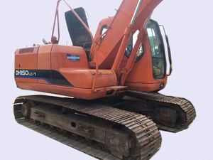 Excavatrice d'occasion Doosan DH150LC-7 15 tonnes |   100% fabriqué en Corée, système hydraulique, bon état de fonctionnement, prêt à l'emploi - Product Image 1