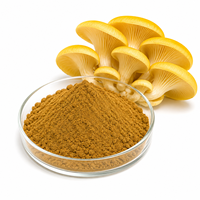 Extrait naturel de pleurote dorée (Pleurotus Citrinopileatus) en poudre de qualité alimentaire