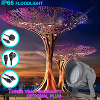 Projecteurs LED en aluminium AC220V IP66 haute luminosité, 12W-200W, angle de faisceau 30°, étanches pour extérieur et jardin, vente en gros