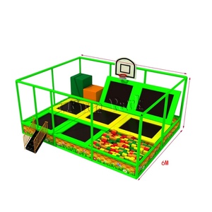 Château gonflable de terrain de jeu d'intérieur avec le parc d'attractions différent de <span class=keywords><strong>jeux</strong></span> d'obstacle pour le centre commercial - Product Image 2