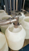 Machine de remplissage IBC semi-automatique pour liquides et produits visqueux