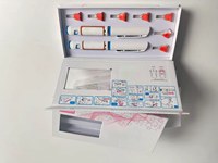 Boîte en carton écologique holographique embossée Tuteng, logo personnalisé imprimé, emballage de rangement pour produits de beauté et soins de la peau