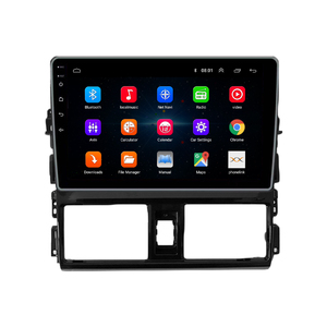 Radio de coche para Toyota YARiS <span class=keywords><strong>Vios</strong></span> 2013-2016 LHD Dispositivo de Radio 2Din Android Octa Core coche estéreo DVD GPS reproductor de navegación Carplay - Product Image 1
