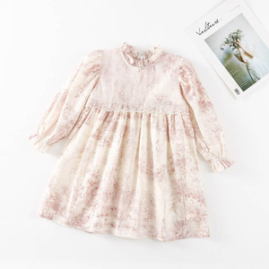 Vestido de gasa para <span class=keywords><strong>niña</strong></span> pequeña, nuevo diseño de moda, Primavera, 2023 - Product Image 1