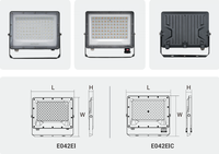 Iluminación Exterior Moderna Opcional de Alta Potencia, Lámpara de Calle Impermeable para Exteriores con Carcasa de Aluminio, Iluminación de Pasillos para Jardín, IP65