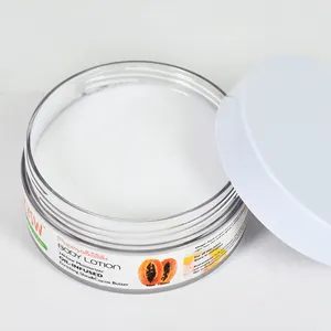 Mantequilla corporal al por mayor, crema orgánica batida para el cuerpo, manteca de karité, piel hidratante, blanqueamiento, mantequilla corporal