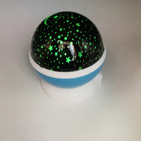 Proyector de luz LED con cielo estrellado giratorio para niños, luz colorida de noche, planetario, luna y estrella, lámpara de regalo
