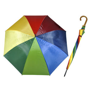 Paraguas de Golf Arcoíris Automático Resistente al Viento - Product Image 1