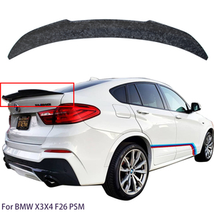 สปอยเลอร์หลังคาร์บอนไฟเบอร์แท้ทรง PSM สำหรับ X4 F26/X4M ปี 2013-2018 - Product Image 2