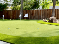 Tapis de golf extérieur à usage domestique MCG OEM tapis d'herbe verte artificielle pratique pour pratiquer le tapis de golf de la collection verte