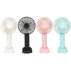 New Arrivals Pink White Blue Green Usb Electric Portable Handheld Lash Fans Dryer Recharged Mini Fan