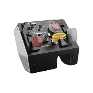 Manette de jeu MOZA MTLP Throttle avec logo MOZA, conçue pour les pilotes passionnés de simulation de vol professionnels, 27 commutateurs programmables - Product Image 3