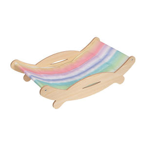 Tumbona para mascotas grande extra grande ecológica de verano cama de madera gruesa para las cuatro estaciones con patrón impreso de cama especial para gatos y perros - Product Image 6