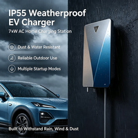 Le tout nouveau chargeur domestique intelligent Deepal Shenlan 7 kW pour véhicules électriques, avec contrôle par application Bluetooth et carte RFID, station de recharge murale pour voitures électriques