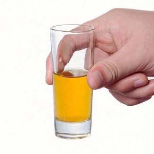 Vasos de chupito transparentes de base gruesa al por mayor, paquete de 12, juego de vasos altos de 2 oz para whisky, tequila, vodka - Product Image 5