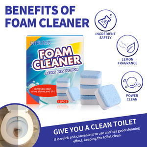 Jaysuing 12 pièces Nettoyant Moussant pour Toilettes – Éliminateur <span class=keywords><strong>de</strong></span> Mauvaises Odeurs, Taches d'Urine et Saletés - Product Image 6