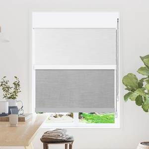 Thiết kế hiện đại ngày đêm rèm cuốn kiểu dáng đẹp tối giản nhìn bổ sung cho trang trí nhà và văn phòng của bạn - Product Image 2