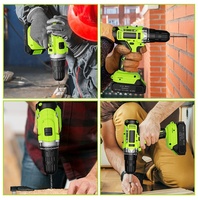 OEM/ODM Taladro Atornillador Eléctrico Inalámbrico Multifuncional de 21V con Batería de Litio, Juego de 108 Piezas, ¡Venta Caliente!