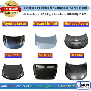 Jmen สำหรับ VOLVO S60 V60 XC60 Hood Bonnet & Molding Scoop Vent รถกระบะ Auto Body PartS - Product Image 2