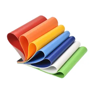 Wholesale 610gsm 18oz Waterproof and Sunproof PVC Tarpaulin Roll In Various Colours