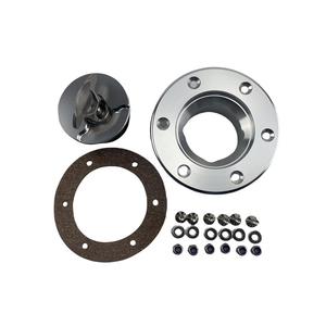 Tappo Serbatoio Carburante 80MM in Acciaio Inox/Alluminio Lavorato CNC, Nero/Argento, Servizi di Lavorazione Personalizzata - Product Image 6